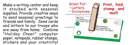 SHAPES ETC.  Incentive Stamp - Holiday Set