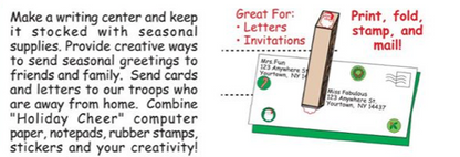 SHAPES ETC.  Incentive Stamp - Holiday Set