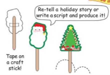 SHAPES ETC. Mini Notepad - Santa Face