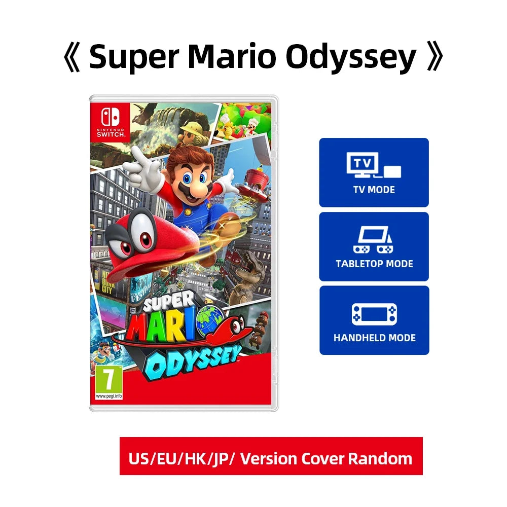 Super Mario Odyssey - Nintendo Swtich Game Deals ACTION Games for Switch OLED Lite Console