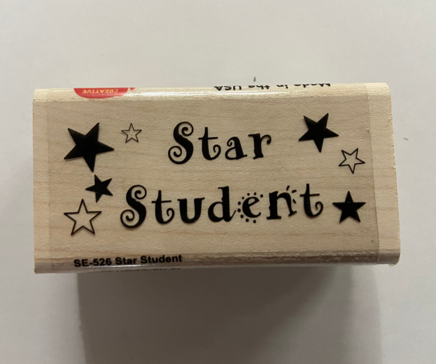 SHAPES ETC. Teacher's Stamp - Star Student