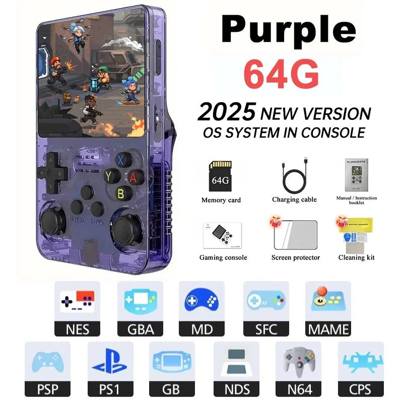 Mini R36S Retro Handheld Video Game Console Linux System Portable Pocket Player Plus gaming stick ps vita box for switch