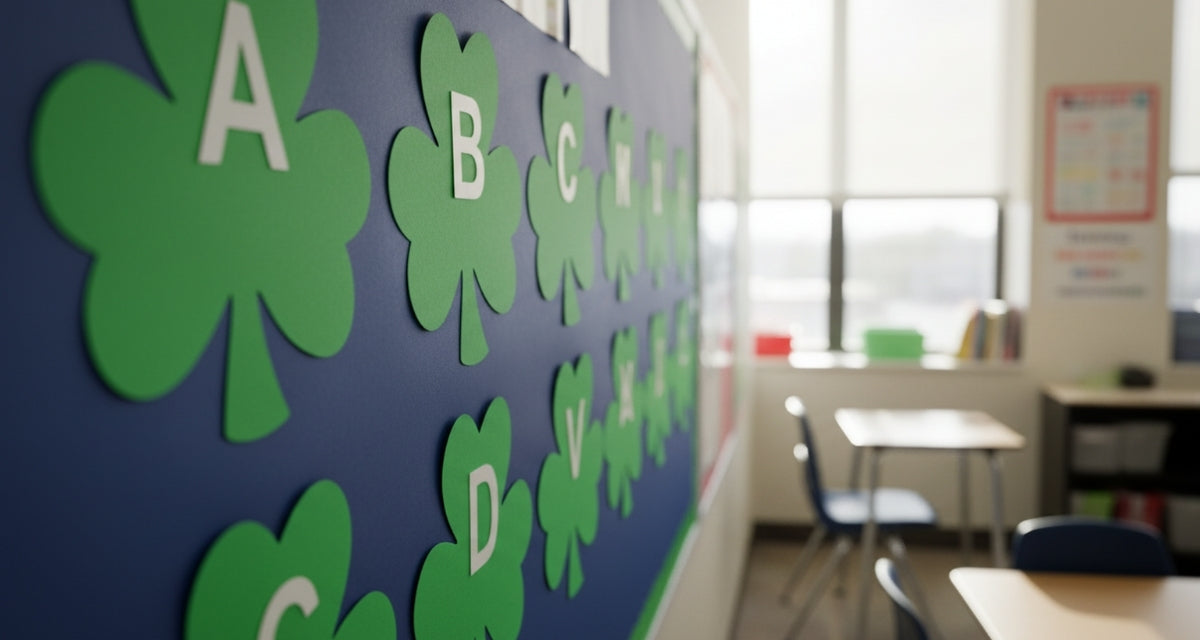SHAPES ETC. Large Cut-Out Set - St. Patrick's Day