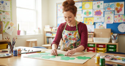 SHAPES ETC. Shamrock Assorted Color Creative Cut-Outs- 3"