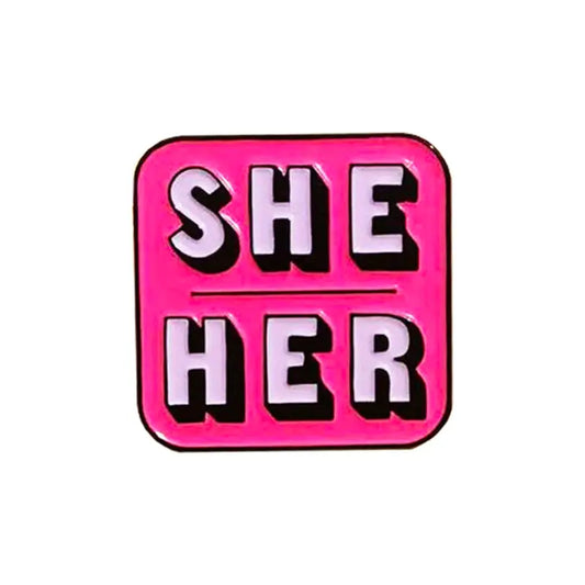 She/Her Pin