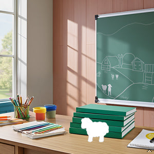 SHAPES ETC. Sticky Shape Notepad - Sheep/Lamb