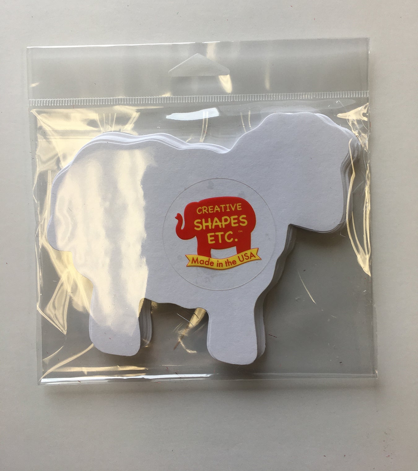 SHAPES ETC. Sheep Single Color Creative Cut-Outs- 5.5"