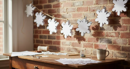 SHAPES ETC. Small Single Color Creative Foam Cut-Outs - Snowflake