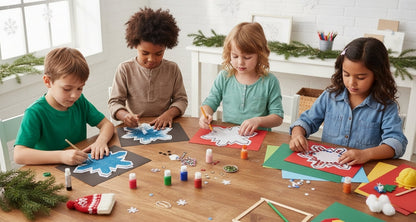 SHAPES ETC. Large Single Color Cut-Out - Snowflake