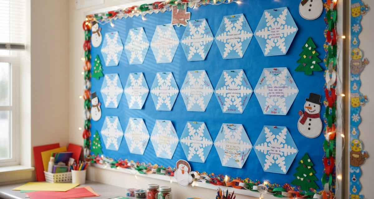 SHAPES ETC. Mini Notepad - Snowflake