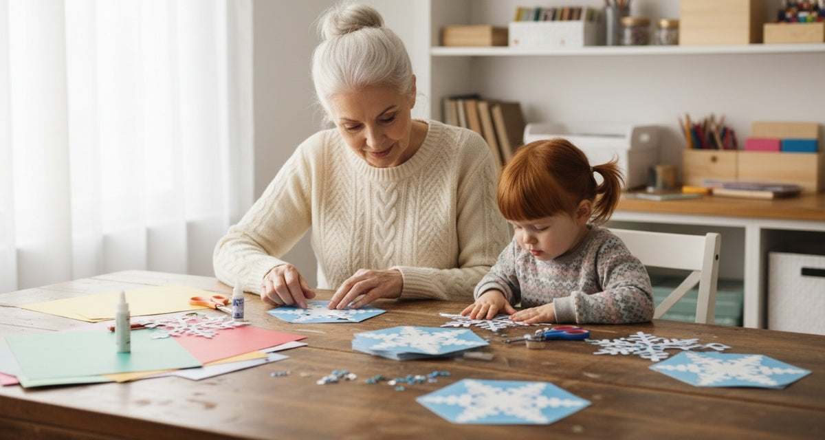 SHAPES ETC. Mini Notepad - Snowflake