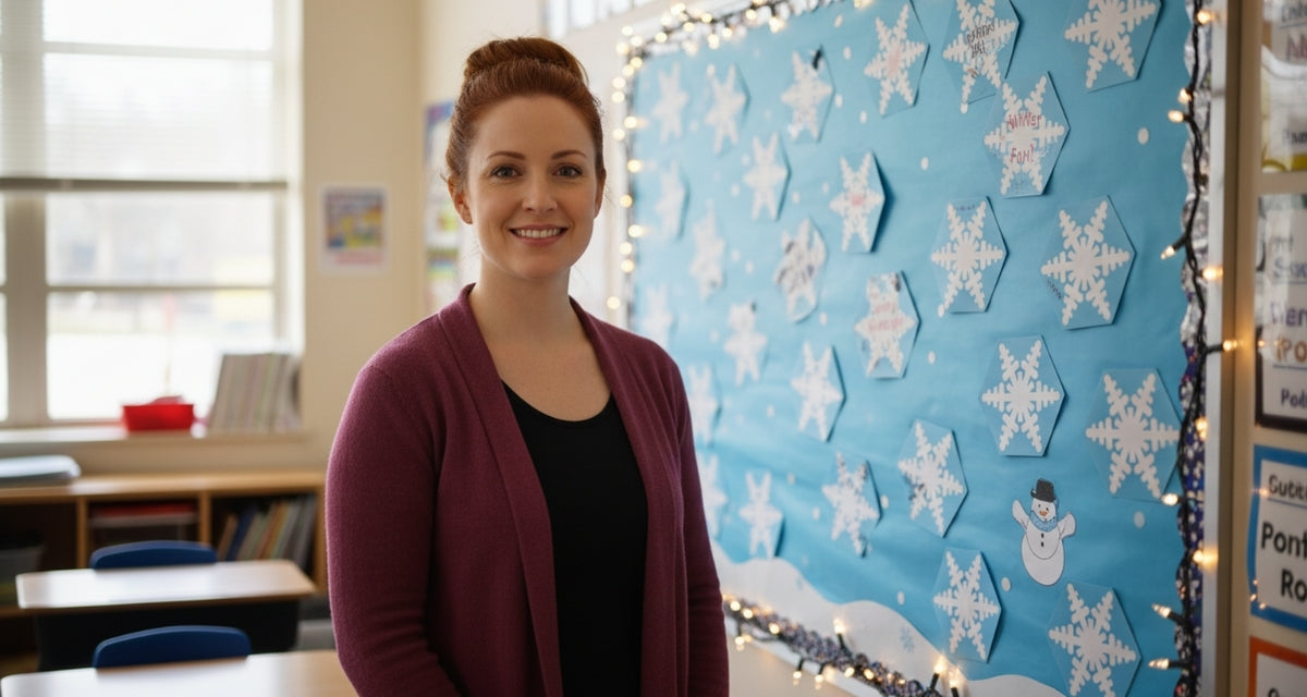 SHAPES ETC. Large Notepad - Snowflake