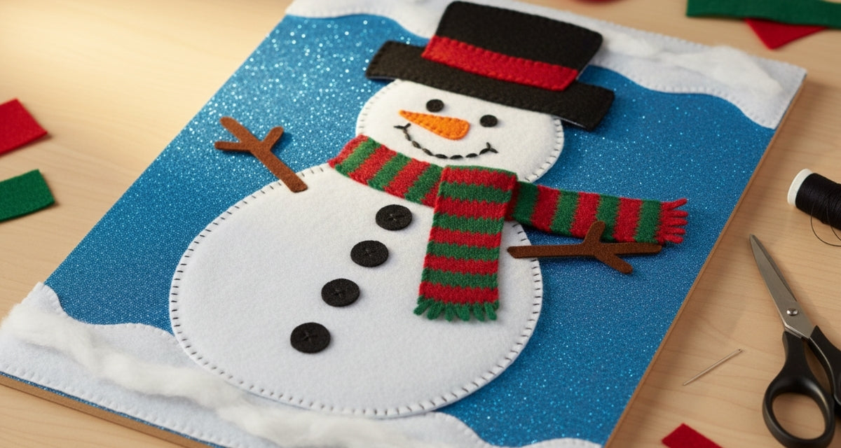 SHAPES ETC.  Single Color Cut-Out - Snowman