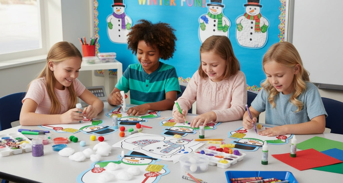 SHAPES ETC. Mini Notepad - Snowman