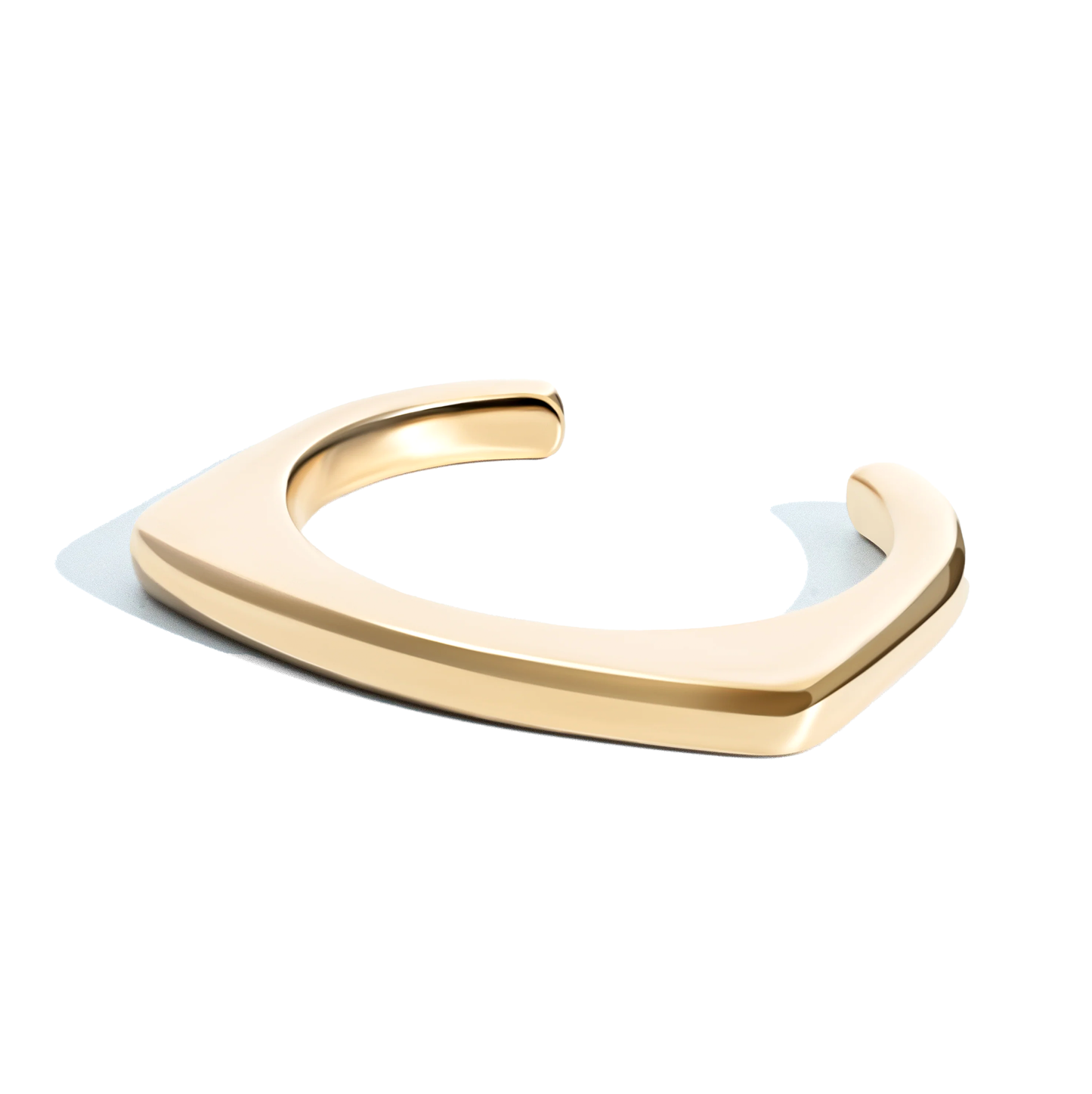 Sophia Geometric Statement Bracelet Silver