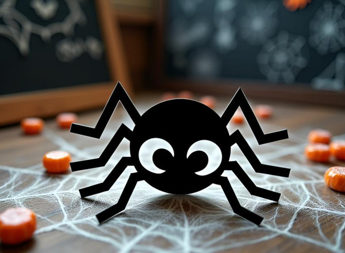 SHAPES ETC. Spider Cut-Out Large Single Color