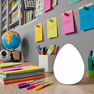 SHAPES ETC. Sticky Shape Notepad - Egg