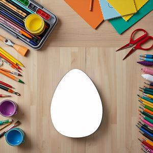 SHAPES ETC. Sticky Shape Notepad - Egg
