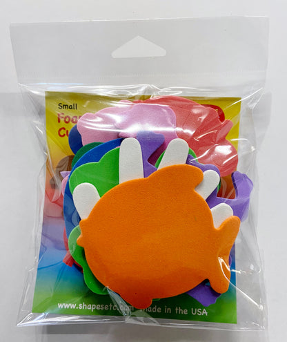 SHAPES ETC. Small Adhesive Assorted Pack Creative Foam Cut-Outs