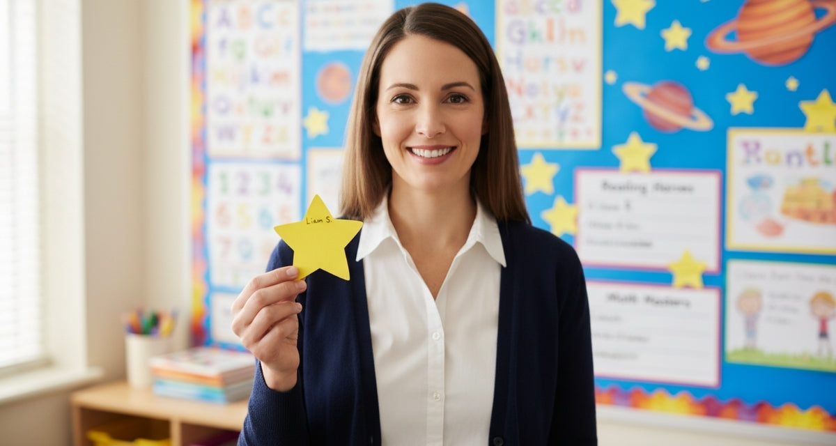 SHAPES ETC. Sticky Shape Notepad - Star