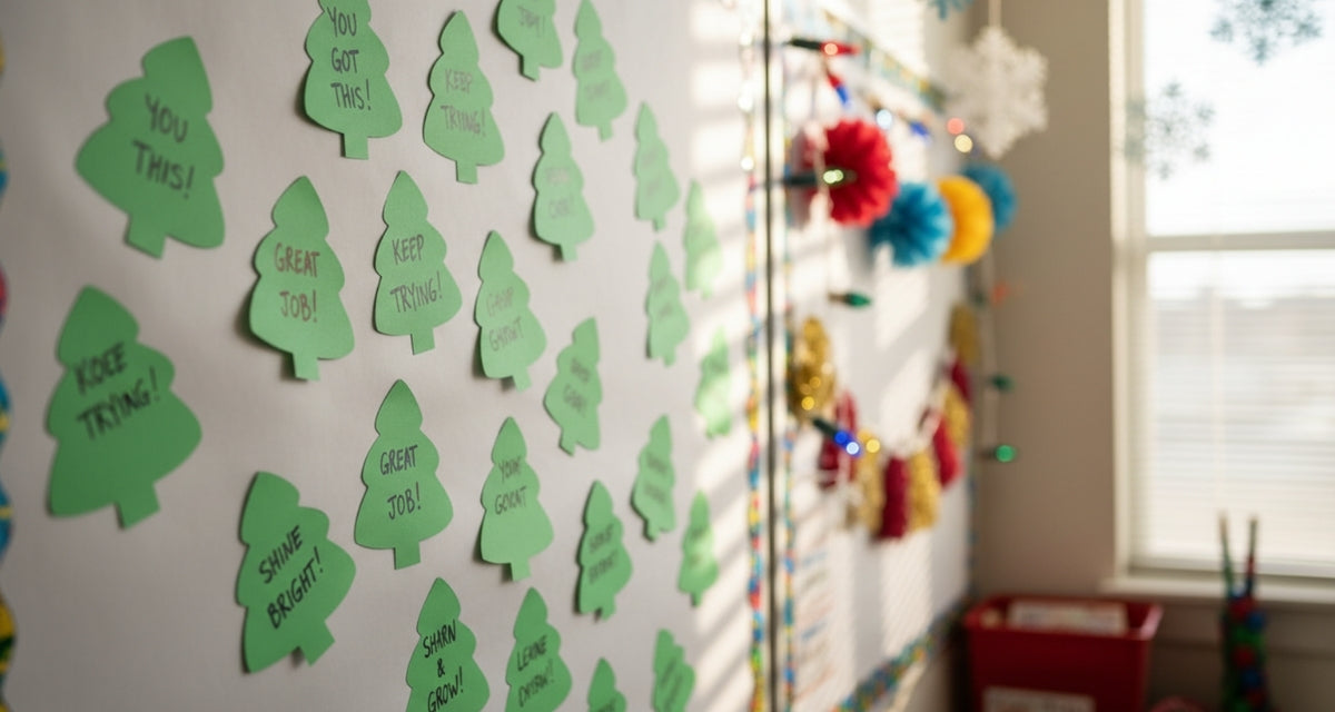 SHAPES ETC. Sticky Shape Notepad - Evergreen Tree