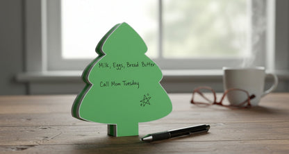 SHAPES ETC. Sticky Shape Notepad - Evergreen Tree