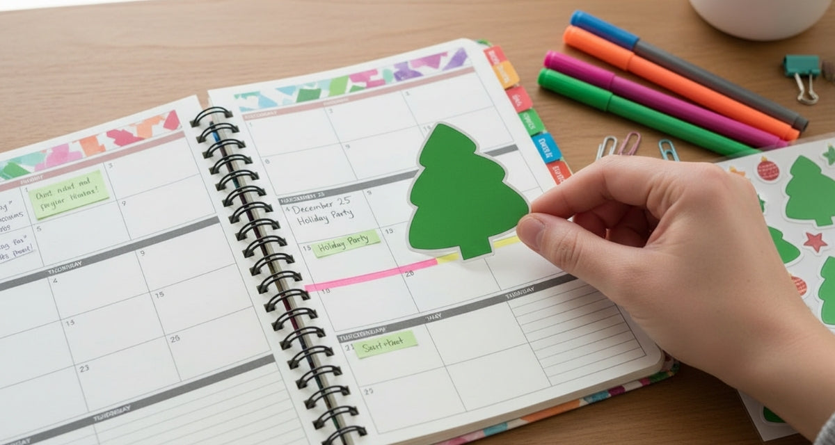 SHAPES ETC. Sticky Shape Notepad - Evergreen Tree