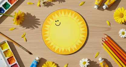 SHAPES ETC. Sunshine Large Notepad -50 sheets