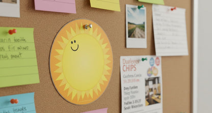 SHAPES ETC. Mini Notepad - Sunshine