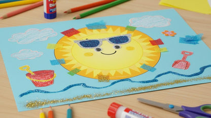 SHAPES ETC. Sunshine Large Notepad -50 sheets