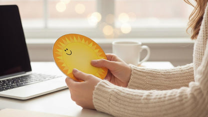 SHAPES ETC. Mini Notepad - Sunshine