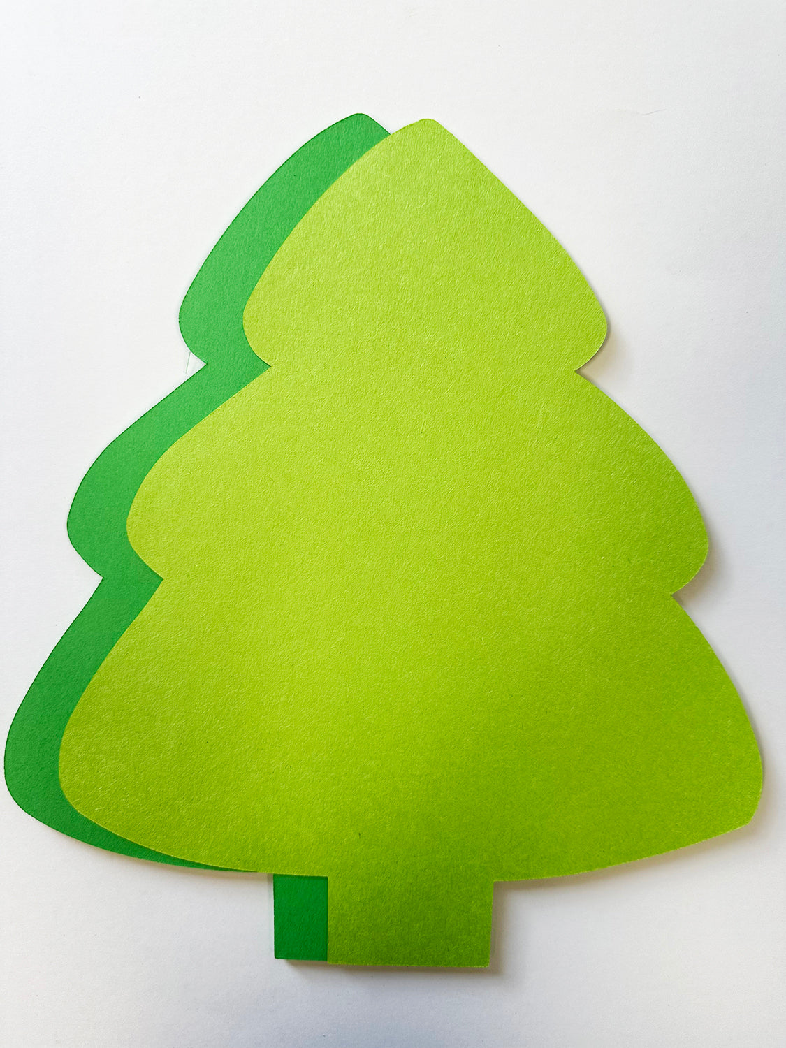 SHAPES ETC. Holiday Evergreen Tree Assorted Green Super Cut-Outs- 8in x 10in