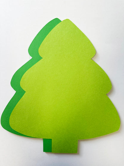 SHAPES ETC. Holiday Evergreen Tree Assorted Green Super Cut-Outs- 8in x 10in
