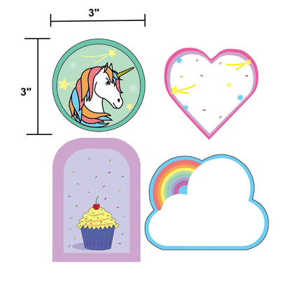 SHAPES ETC.  Mini Cardstock Accents - Sweetheart's Day Variety Pack