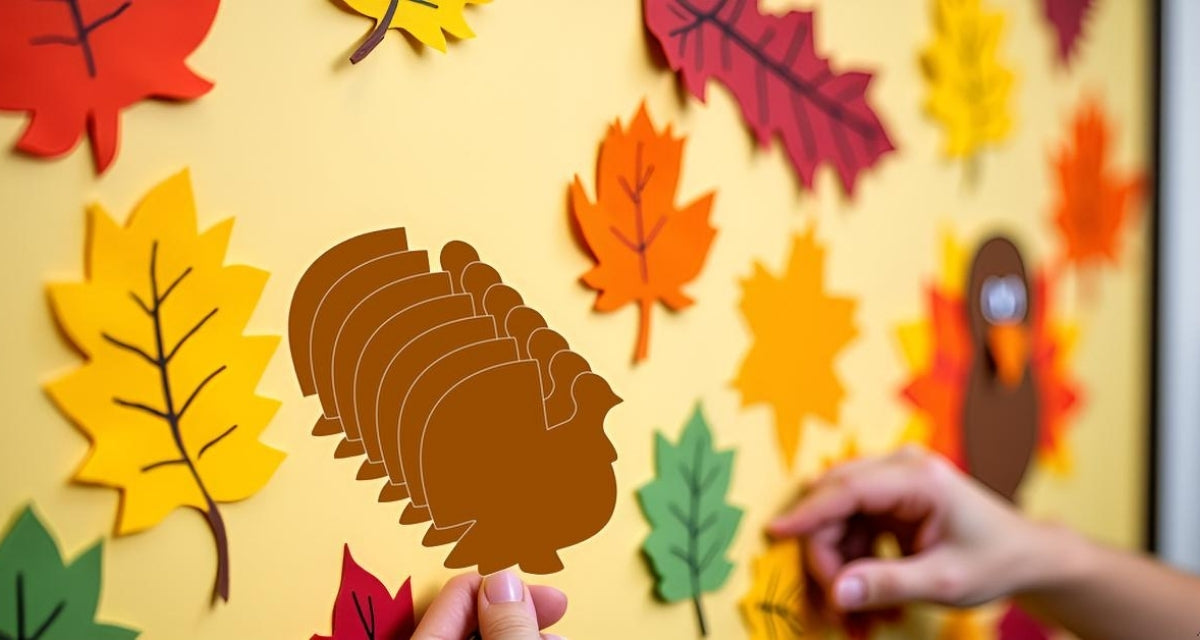 SHAPES ETC. Small Single Color Creative Foam Cut-Outs - Turkey