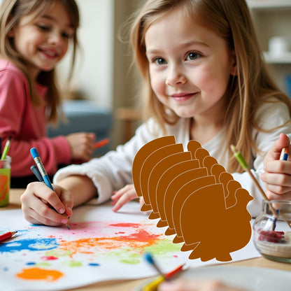 SHAPES ETC. Large Single Color Cut-Out - Turkey