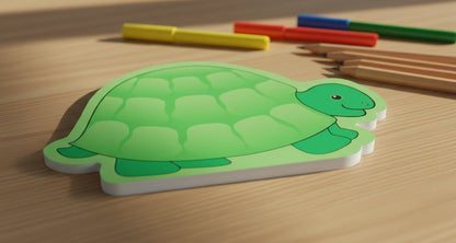 SHAPES ETC.  Notepad - Turtle
