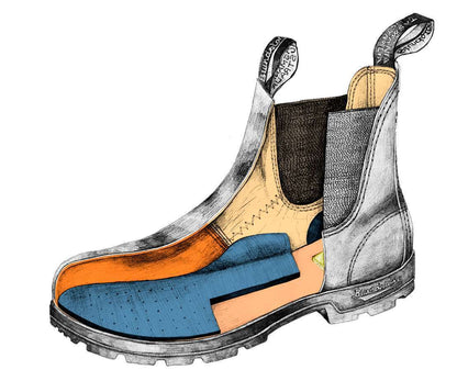 Blundstone 2055 WOMEN'S ALL-TERRAIN CHELSEA BOOTS - RUSTIC BLACK