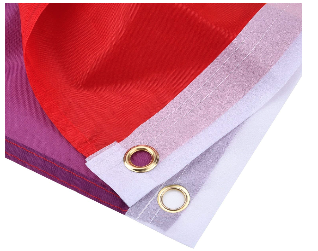 NNEDSZ DELUXE RAINBOW GAY PRIDE FLAG Outdoor Banner 150x90cm 3x5ft with Metal Eyelets