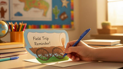SHAPES ETC. Large Notepad - Conestoga Wagon