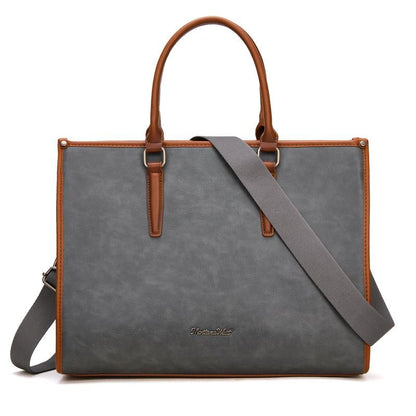 Montana West Laptop Tote Bag for Women 15.6 Inch Waterproof Leather Computer Bags Business Office Work Briefcase