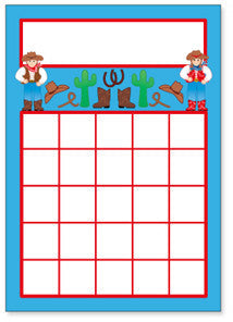 SHAPES ETC. Progress Pads - Wild West