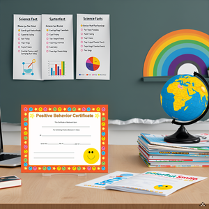 SHAPES ETC. Recognition Certificate - Positive Behavior