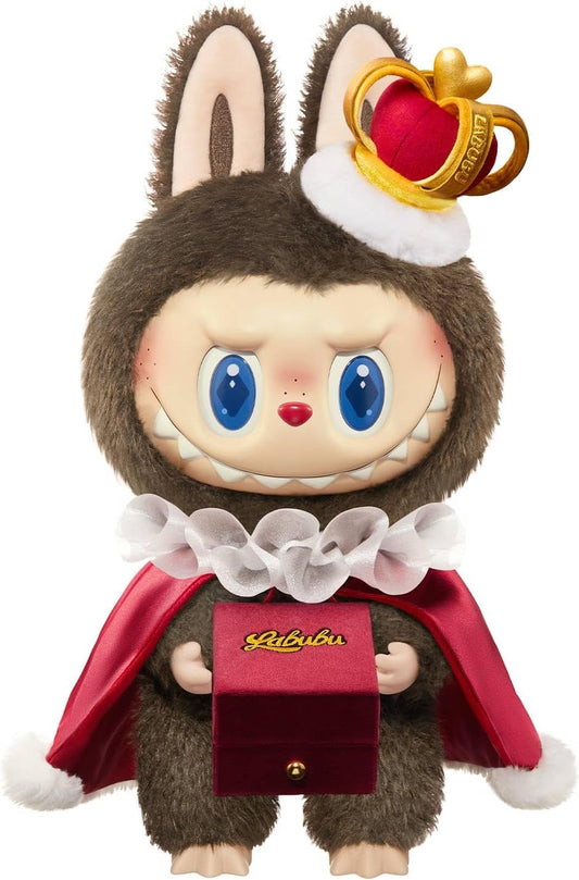 BazaarBox POP MART the Monsters Let's Checkmate vinyl plush doll, cute collectible toy for home decor or gift for girlfriend or fiance
