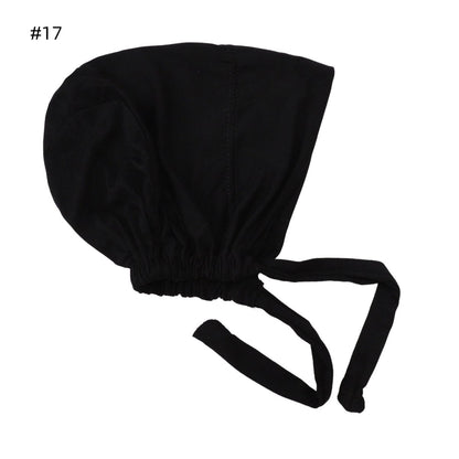 Adjustable Cotton Under Scarf Cap - Breathable Anti-Slip Headband Base for Hijab (MH125)
