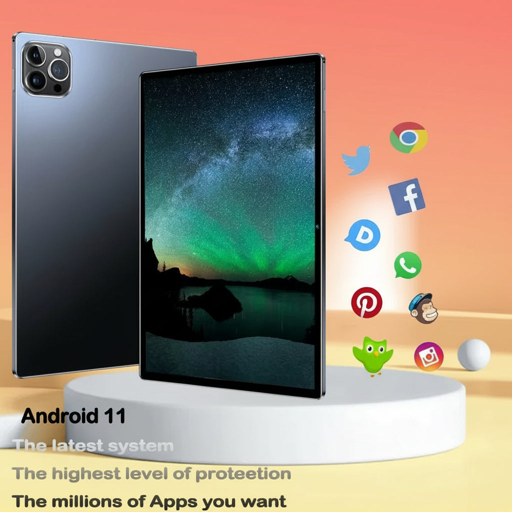 10.1-Inch Android 11 Tablet – 4GB RAM, 64GB Storage, 5000mAh Battery