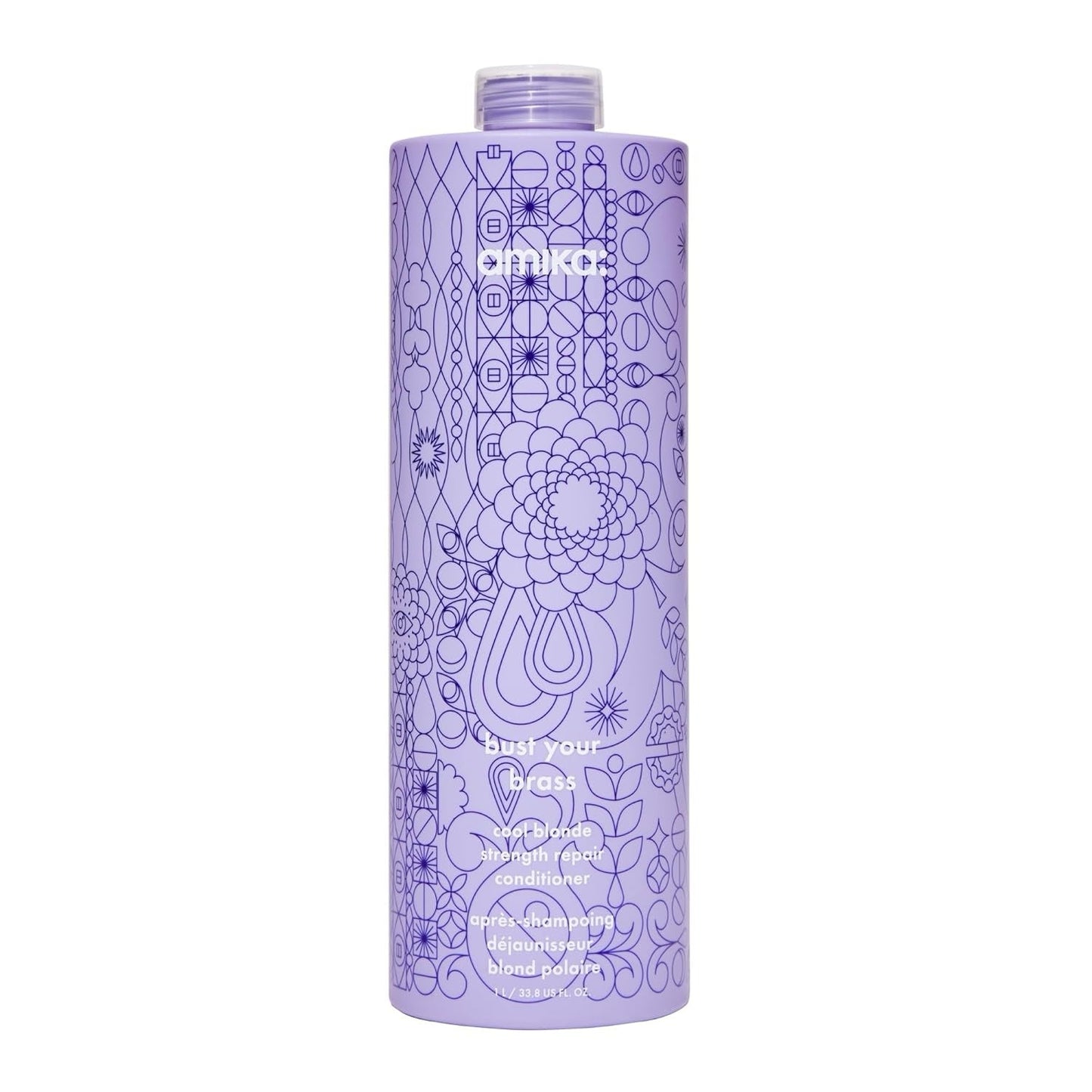 Amika Bust Your Brass Cool Blonde Strength Repair Conditioner