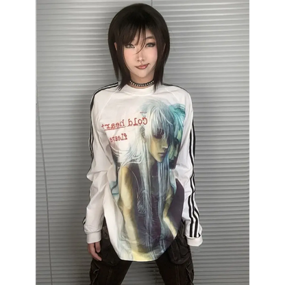 Harajuku Anime Print T-Shirt