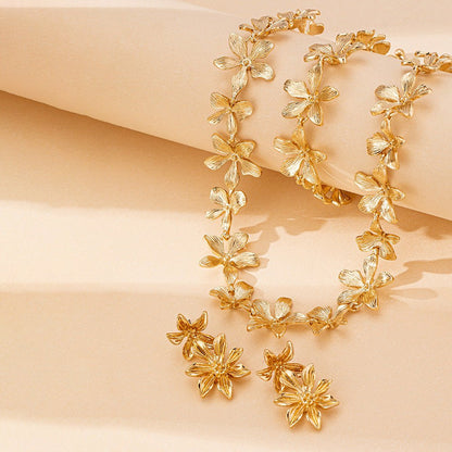 Artisan Floral Coordinating Jewelry Set (MAC326)
