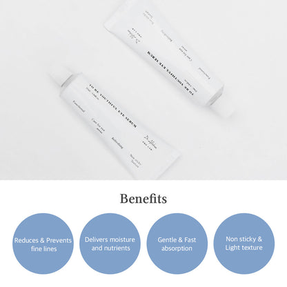 Dr. Althea To Be Youthful Eye Serum in a sleek eye cream jar, designed to reduce puffiness and brighten the under-eye area.